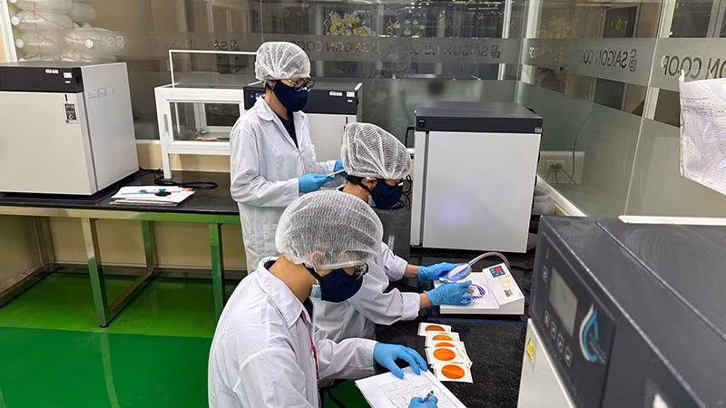 Phòng Quản lý Chất lượng của Saigon Co.op luôn bảo đảm thực phẩm cung cấp ra thị trường an toàn nhất.