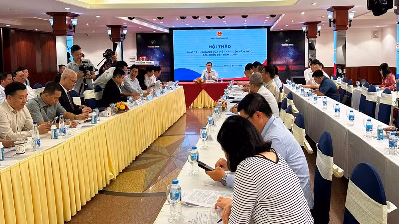 Một góc quang cảnh hội thảo.