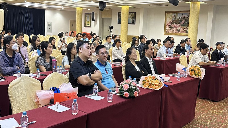 Một góc quang cảnh buổi tập huấn.