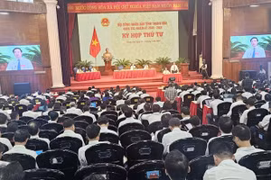Quang cảnh phiên chất vấn.