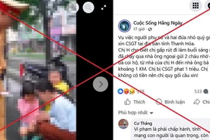 Ảnh chụp màn hình từ tài khoản Facebook "Cuộc sống hằng ngày".