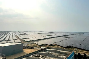 Nhà máy điện mặt trời Phù Mỹ, tỉnh Gia Lai.