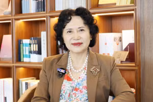 Giáo sư cao cấp Đào Nhất Đào, nguyên Phó Bí thư Đảng ủy Đại học Thâm Quyến, Giám đốc Trung tâm Nghiên cứu Đặc khu Kinh tế Trung Quốc trả lời phỏng vấn phóng viên TTXVN tại Trung Quốc. Ảnh: TTXVN 