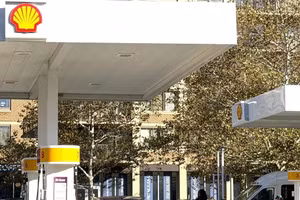 Một cây xăng tại thủ đô Washington D.C. (Ảnh: Ngọc Quang/TTXVN)