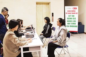 Kỳ thi đánh giá năng lực do Đại học Quốc gia Hà Nội tổ chức. (Ảnh: Đại học Quốc gia Hà Nội cung cấp)