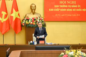 Chủ tịch Quốc hội Trần Thanh Mẫn đã ký ban hành Nghị quyết số 278/NQ-UBTVQH16. (Ảnh: Duy Linh)
