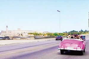 Một tuyến phố tại La Habana, Cuba tháng 1/2026. (Ảnh TÂN HOA XÃ)