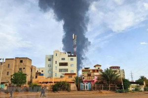 UAV tấn công 2 khu chợ ở Sudan. (Ảnh: bssnews.net)