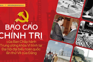 Báo cáo chính trị của Ban Chấp hành Trung ương khóa VI trình tại Đại hội đại biểu toàn quốc lần thứ VII của Đảng