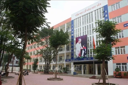 Trường THCS Đại Kim (Ảnh: TTXVN)