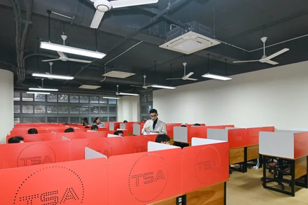 Một phòng thi TSA đợt 1 năm 2026 (Ảnh: HUST)