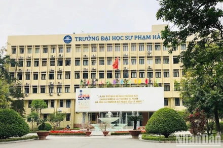 Trường đại học Sư phạm Hà Nội (Ảnh: LÊ HÀ)