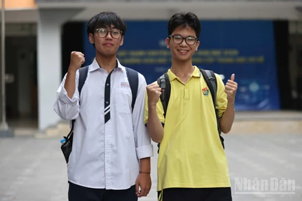 Thí sinh tại Kỳ thi tốt nghiệp THPT năm 2025 (Ảnh: ĐẠI THẮNG)