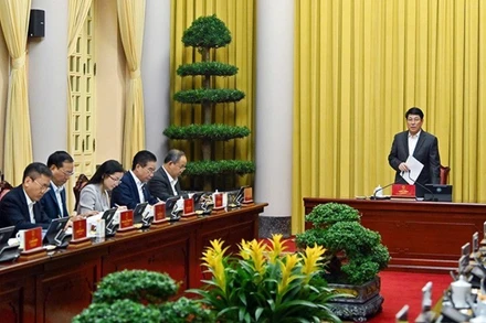 Chủ tịch nước chủ trì giao ban tháng 12 với Văn phòng Chủ tịch nước. 