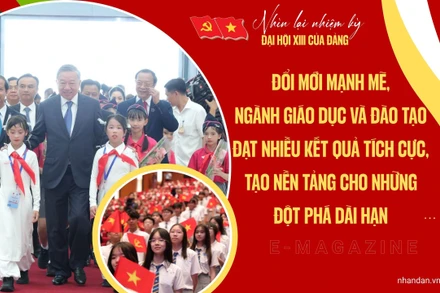 Đổi mới mạnh mẽ, ngành giáo dục và đào tạo đạt nhiều kết quả tích cực, tạo nền tảng cho những đột phá dài hạn