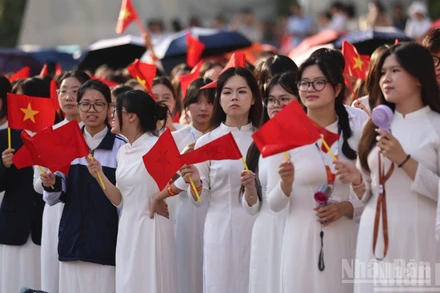 Học sinh Việt Nam. (Ảnh minh họa: ĐẠI THẮNG)
