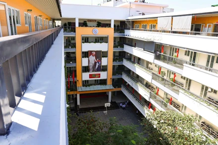 Trường trung học cơ sở Ngô Sĩ Liên (phường Cửa Nam, Hà Nội).