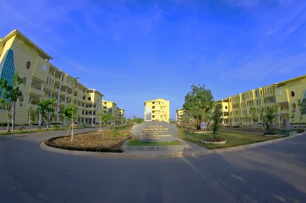 Khu ký túc xá Đại học Trà Vinh (Ảnh: Đại học Trà Vinh)