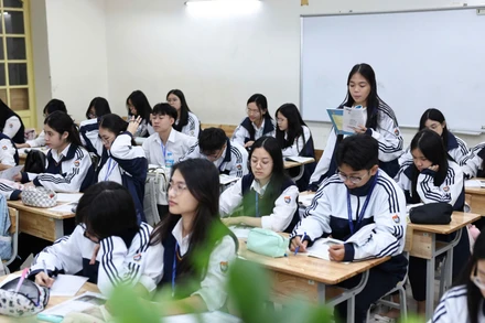 Học sinh trung học phổ thông (Ảnh minh họa: ĐẠI THẮNG)