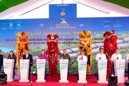 Khởi công xây dựng 282 căn nhà ở xã hội phía tây bắc tỉnh Đồng Nai