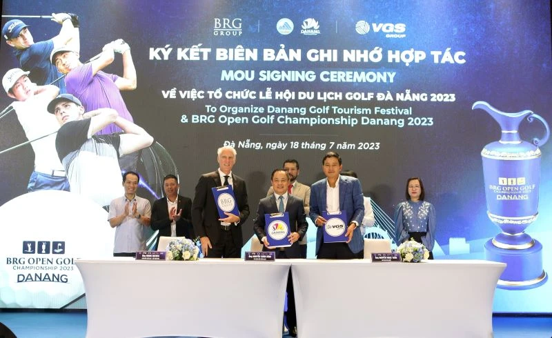 Công bố Lễ hội Du lịch Golf Đà Nẵng 2023 và Giải đấu BRG Open Championship Đà Nẵng 2023.