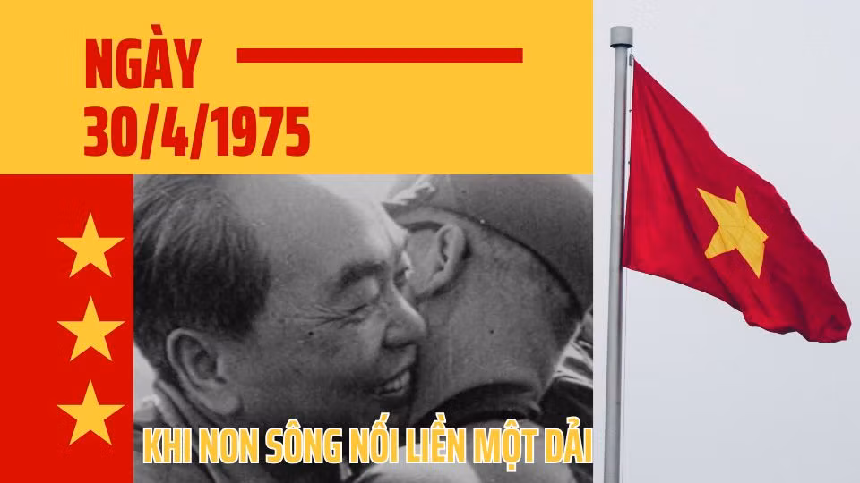 [Video] Ngày 30-4-1975: Giây phút đất nước nối liền một dải 