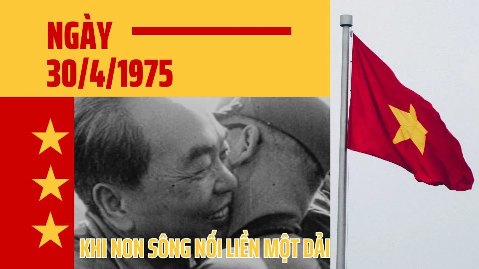 [Video] Ngày 30-4-1975: Giây phút đất nước nối liền một dải 