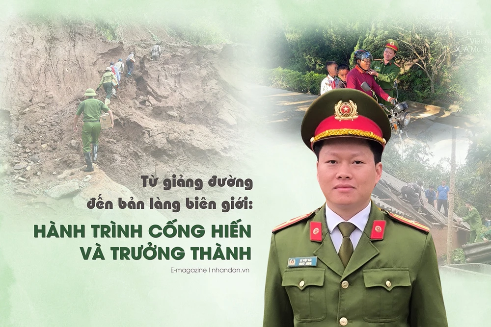 Từ giảng đường đến bản làng biên giới: Hành trình cống hiến và trưởng thành 