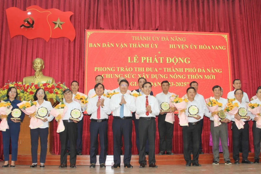 Phát động đăng ký hỗ trợ xây dựng nông thôn mới ở Hòa Vang giai đoạn 2023-2025.