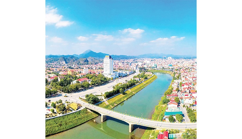 Trung tâm tỉnh Lạng Sơn mới được sắp xếp thành bốn phường.