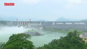 [Video] Bảo đảm an toàn hạ du khi thủy điện Tuyên Quang xả lũ