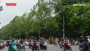 [Video] Hà Nội phân luồng, cấm đường phục vụ Đại lễ A80