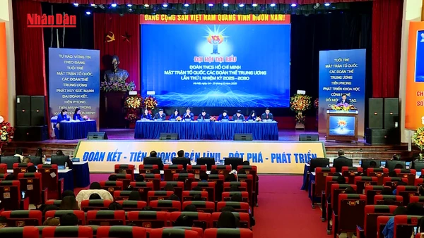 [Video] Đoàn Thanh niên Mặt trận Tổ quốc, các đoàn thể Trung ương ra mắt Ban Chấp hành nhiệm kỳ mới