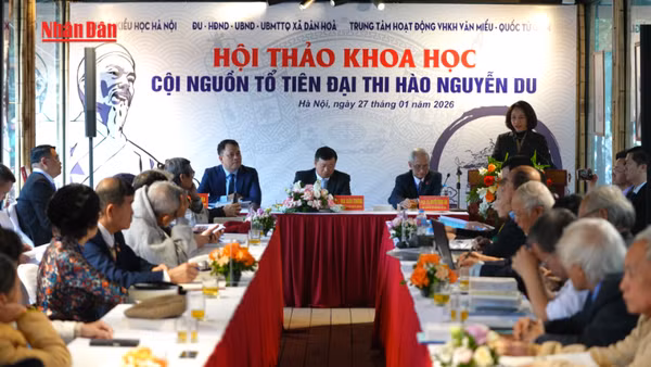 [Video] Hội thảo khoa học “Cội nguồn tổ tiên Đại thi hào Nguyễn Du”