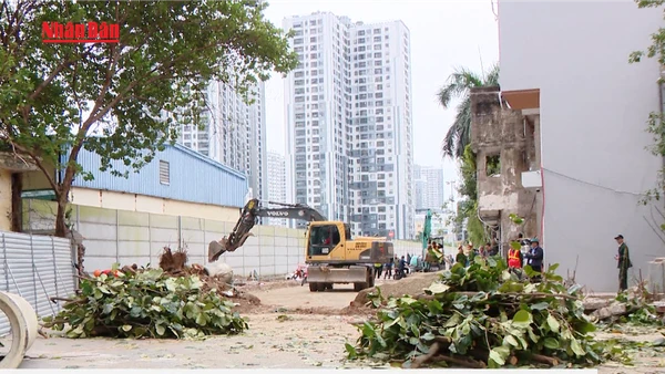 [Video] Hà Nội giải tỏa mặt bằng dự án kết nối với đường Vành đai 2