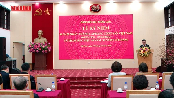 [Video] Báo Nhân Dân kỷ niệm 96 năm ngày thành lập Đảng