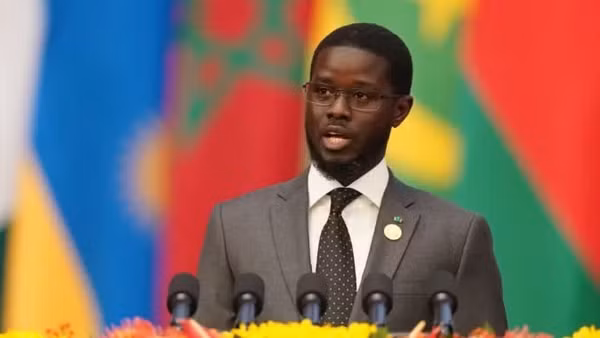 Tổng thống Senegal Basirou Diomaye Faye.