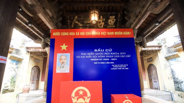 Những khu vực bầu cử đã được chuẩn bị kỹ càng.