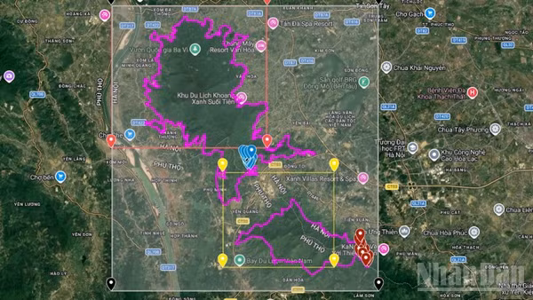 Rất nhiều cột mốc ranh giới tại Vườn quốc gia Ba Vì có khả năng nằm ngoài phạm vi quy hoạch cho phép của Thủ tướng Chính phủ.