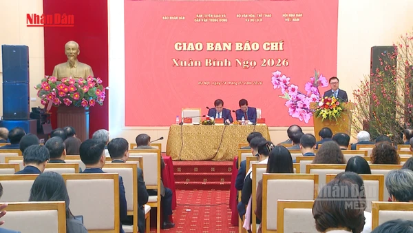 [Video] Hội nghị Giao ban báo chí đầu Xuân Bính Ngọ 2026