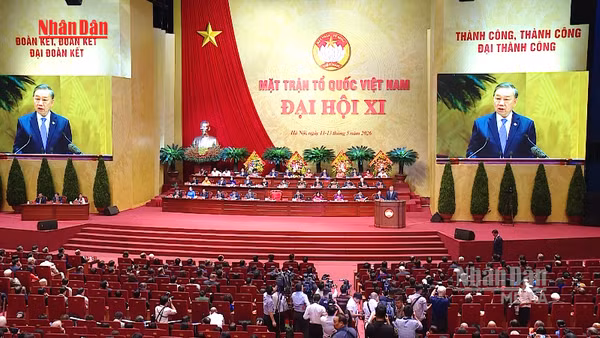 [Video] Đại hội đại biểu toàn quốc Mặt trận Tổ quốc Việt Nam lần thứ XI khai mạc trọng thể tại Hà Nội