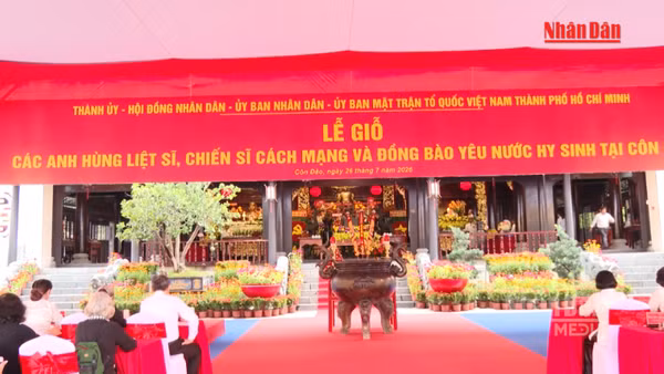 [Video] Tri ân các anh hùng liệt sĩ và đồng bào yêu nước tại Côn Đảo