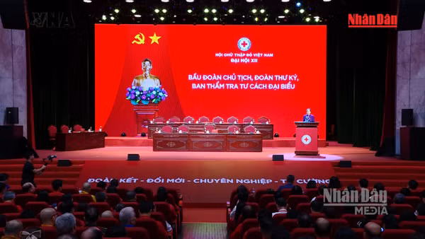 [Video] Phiên thứ nhất Đại hội XII Hội Chữ thập đỏ Việt Nam 