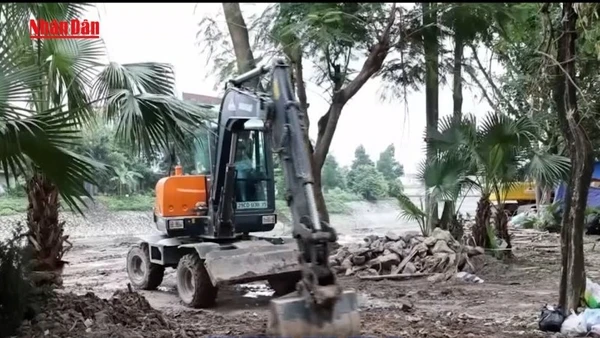 [Video] Hơn 4.665 tỷ đồng cải tạo, chỉnh trang 2 bên sông Tô Lịch