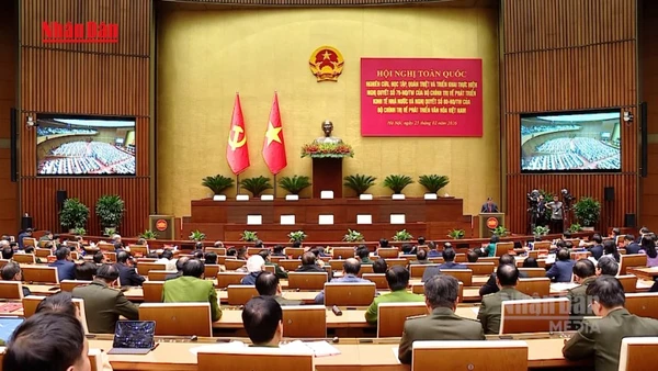 [Video] Hội nghị toàn quốc quán triệt, triển khai Nghị quyết 79 và 80 của Bộ Chính trị