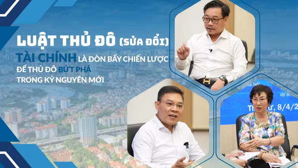 Luật Thủ đô (sửa đổi): Tài chính là đòn bẩy chiến lược để Thủ đô bứt phá trong kỷ nguyên mới