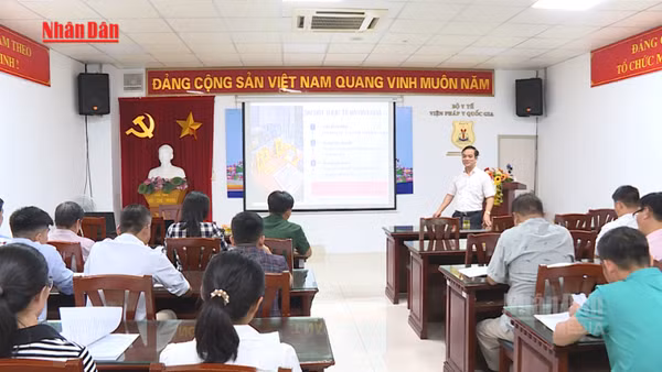 [Video] Tập huấn kỹ thuật lấy, bảo quản và lưu trữ mẫu hài cốt liệt sĩ 