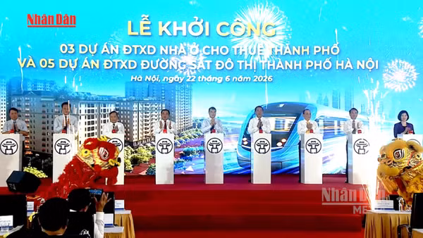 [Video] Hà Nội khởi công đồng thời 5 tuyến metro và 3 dự án nhà ở cho thuê.