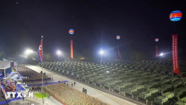 Quân đội Triều Tiên. (Nguồn: TTXVN)