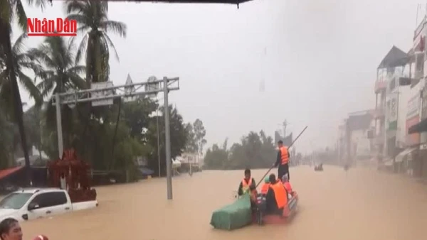 [Video] Khẩn cấp hỗ trợ miền Trung, Tây Nguyên khắc phục hậu quả lũ lụt